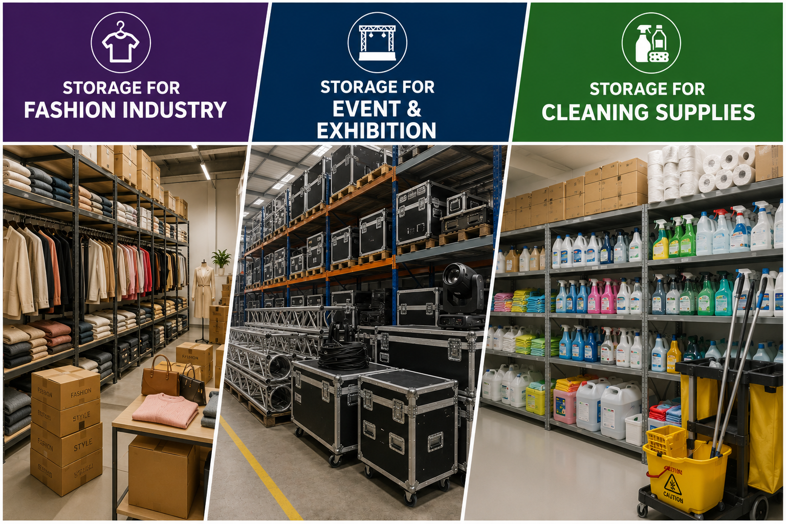 Storage for the Fashion Industry: Preserving Style, Quality, and Value